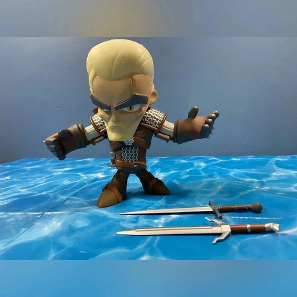 JINX The Witcher 3 - Geralt of Rivia - Vinyl 6” Action Figure - Picture 7 of 13